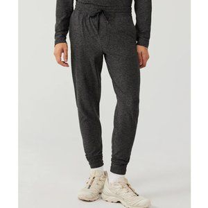 Outdoor Voices Cloudknit Slim Sweatpant in Charcoal